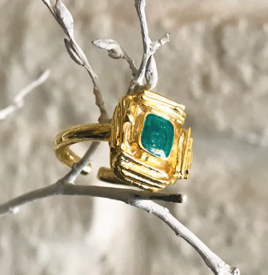 Zen Square Ring