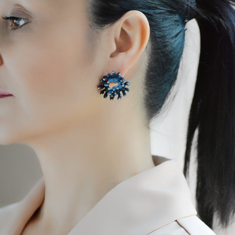 Coral Earrings
