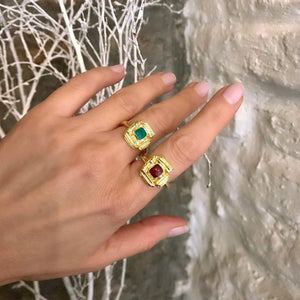Zen Square Ring