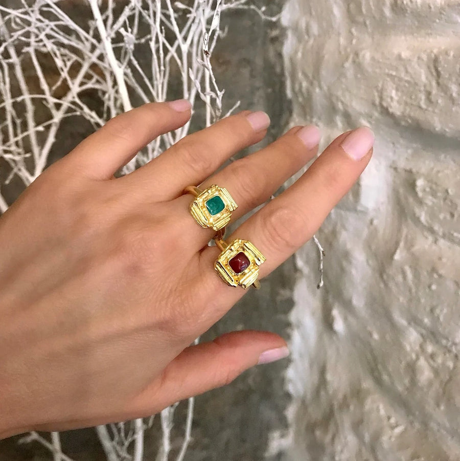 Zen Square Ring