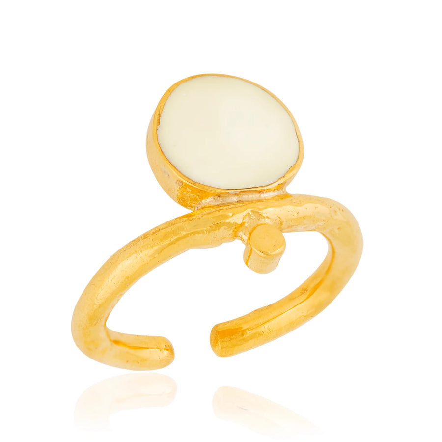 Zen Enamel Ring
